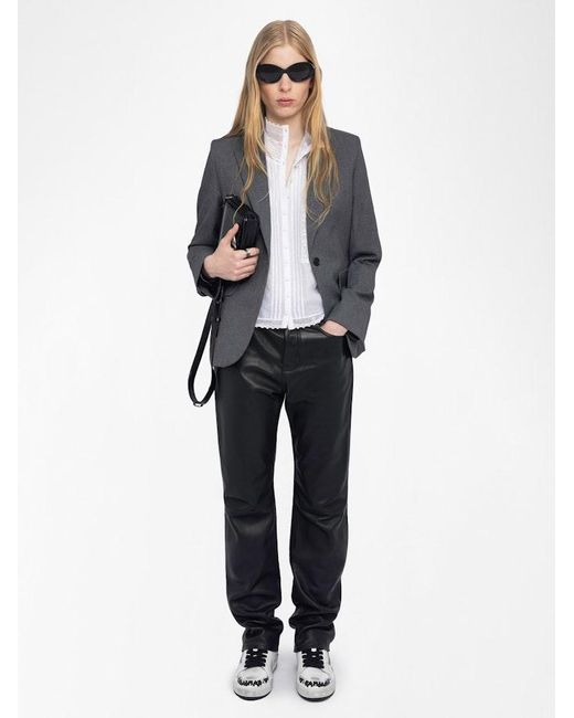 Zadig & Voltaire Blue Vavy Blazer