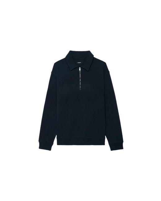 Zadig & Voltaire Blue Moya Sweatshirt for men