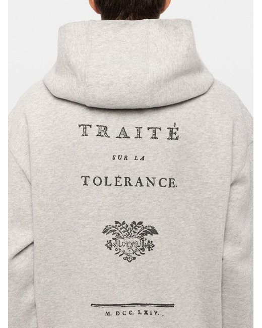 Zadig & Voltaire White Sweelo Sweatshirt for men