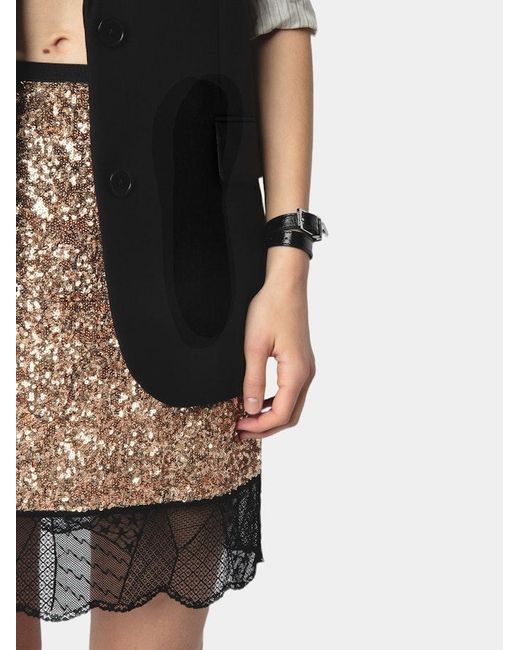 Zadig & Voltaire Natural Skirt Justicias