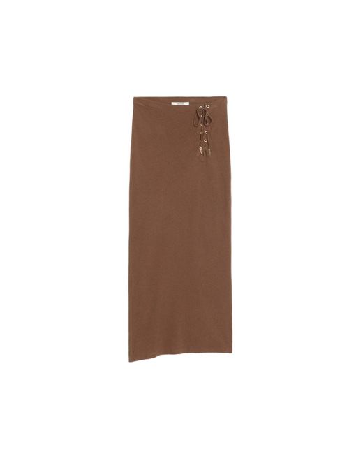 Zadig & Voltaire Brown Skirt Juno