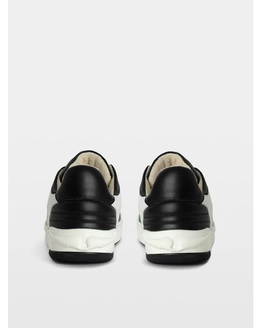 Zadig & Voltaire Black Low-Top Wings Trainers for men