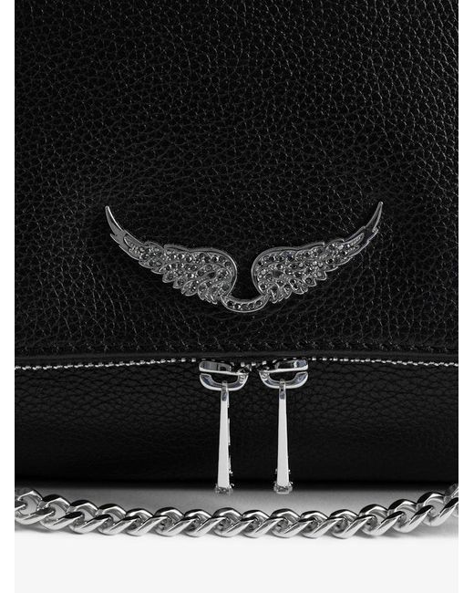 Zadig & Voltaire Black Rocky Ii Xl Bag