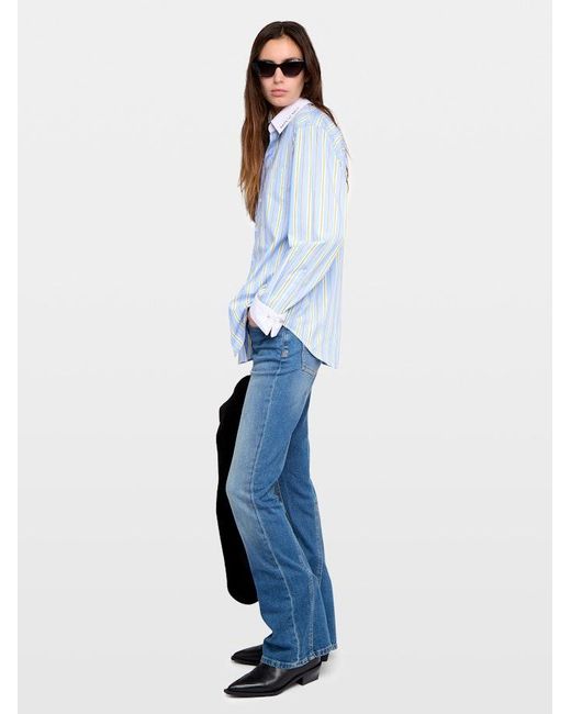 Zadig & Voltaire Blue Shirt Morning
