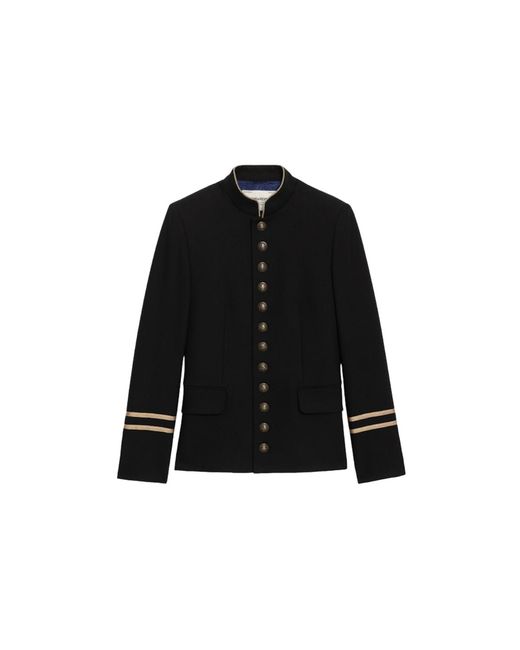 Zadig & Voltaire Black Vallo Jacket