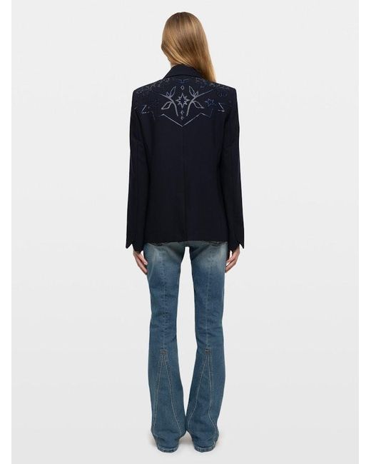 Zadig & Voltaire Blue Vavy Blazer