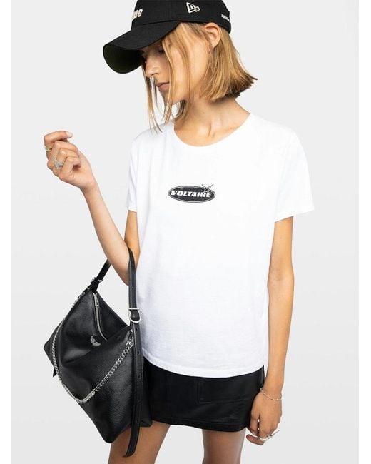 Zadig & Voltaire White Alys T-Shirt