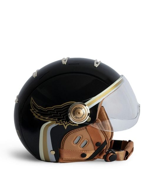 Zadig & Voltaire Black Wing Breaker Bike Helmet