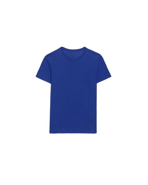 Zadig & Voltaire Blue Thierry T-Shirt for men