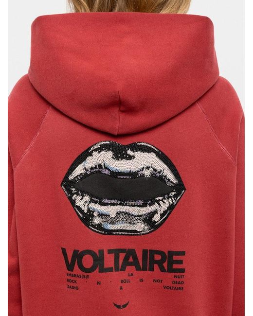 Zadig & Voltaire Red Georgy Sweatshirt