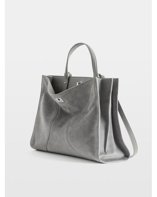 Zadig & Voltaire Gray Jack Suede Bag