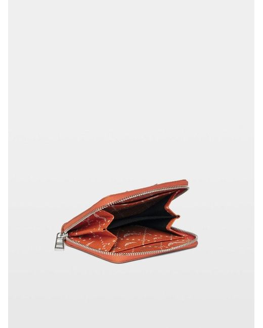 Zadig & Voltaire White Mini Zv Monogram Wallet