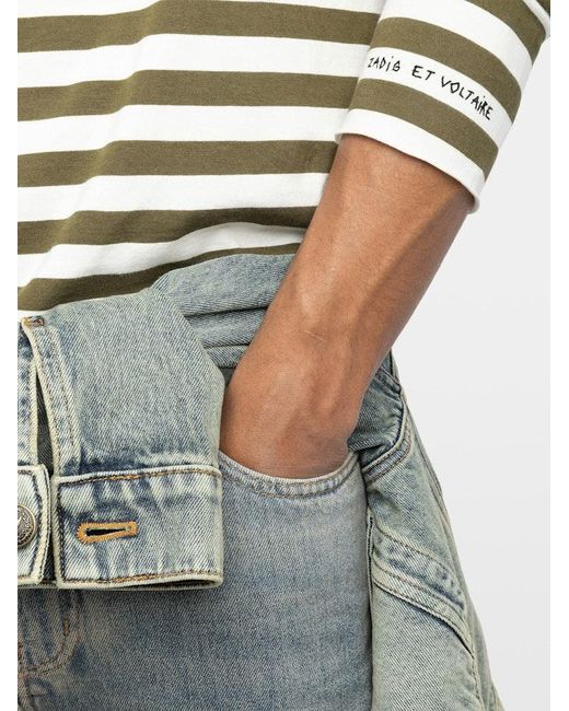 Zadig & Voltaire Natural T-Shirt Timo for men