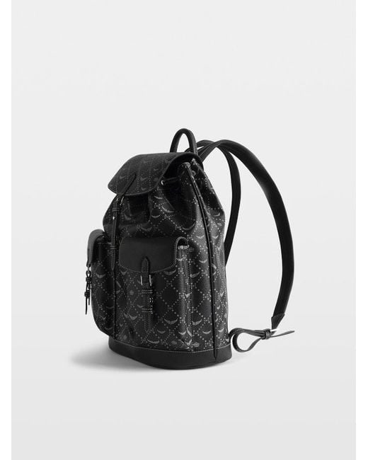 Zadig & Voltaire Black Z Medium Monogram Backpack