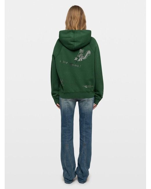 Zadig & Voltaire Green Georgy Sweatshirt