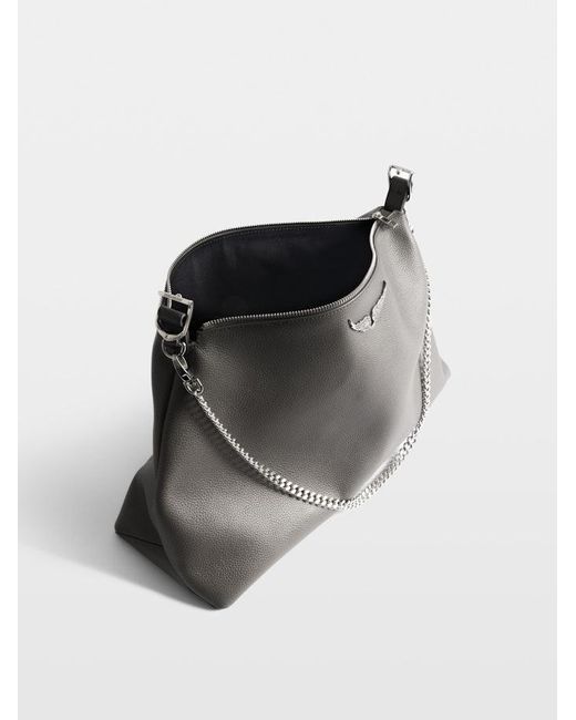 Zadig & Voltaire Gray Jim Bag