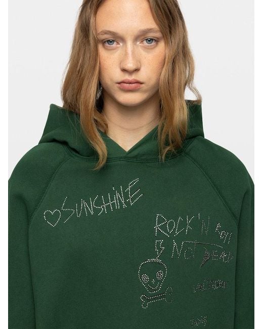 Zadig & Voltaire Green Georgy Sweatshirt