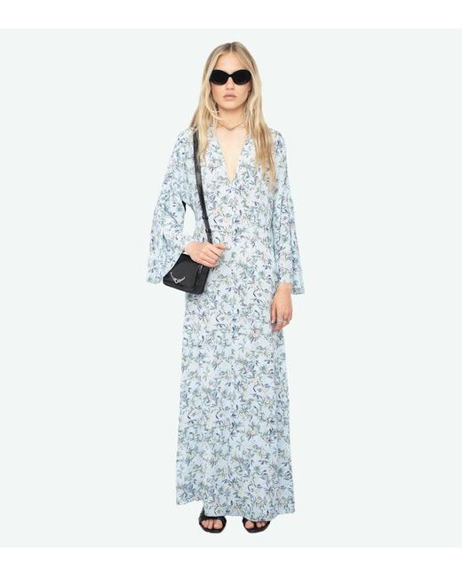 Zadig & Voltaire Blue Rasato Dress