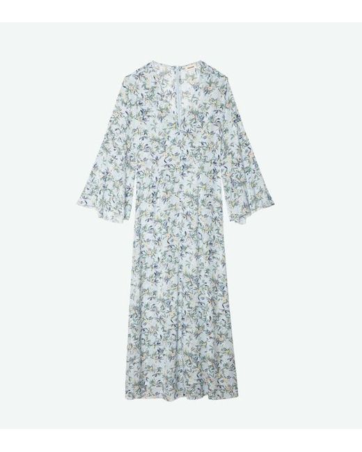 Zadig & Voltaire Blue Rasato Dress