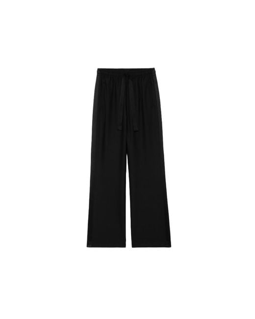 Zadig & Voltaire Black Poma Trousers