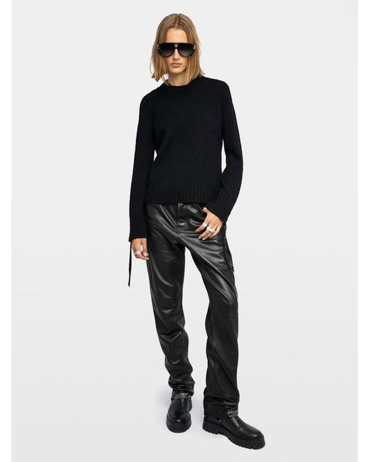Zadig & Voltaire Black Malty Jumper