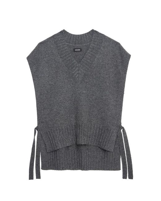 Zadig & Voltaire Blue Pullover Maddy 100% Kaschmir