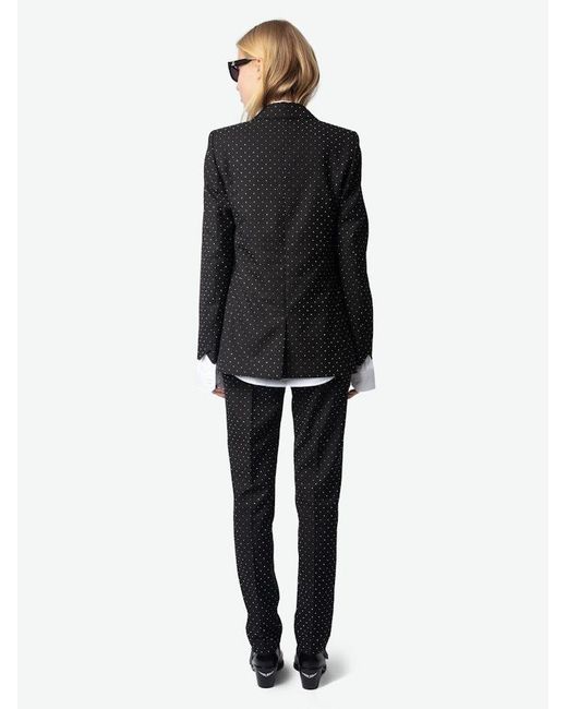 Zadig & Voltaire Blue Vavy Blazer