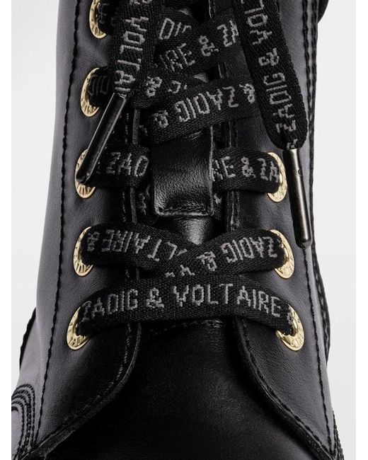 Zadig & Voltaire Black Joe Smooth Boot