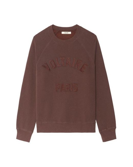 Camiseta Tunecina Upper Zadig & Voltaire de color Brown