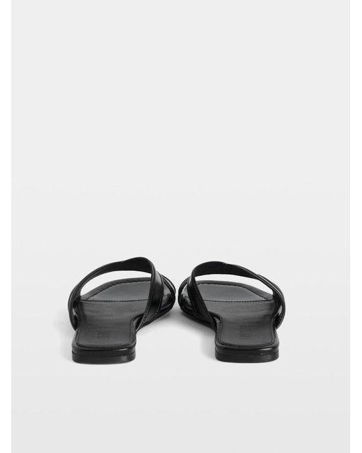Zadig & Voltaire Black Azora Vintage Patent Mules