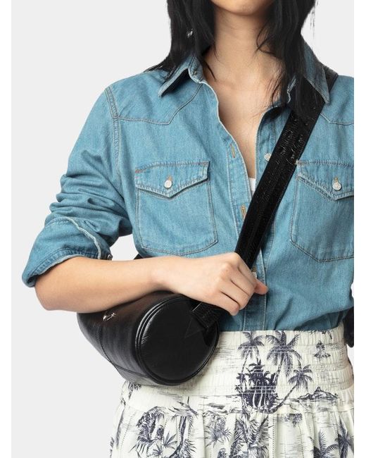 Zadig & Voltaire Blue Thelma Denim Shirt
