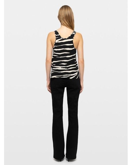 Zadig & Voltaire Black Tarys Tank Top