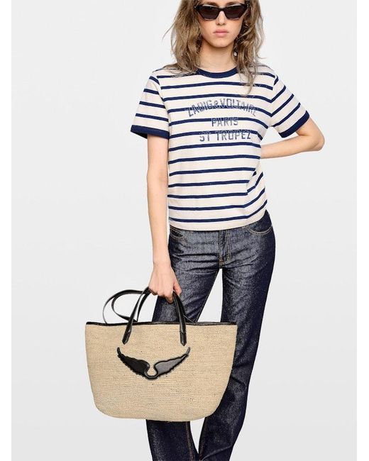 Zadig & Voltaire Blue Woos T-Shirt