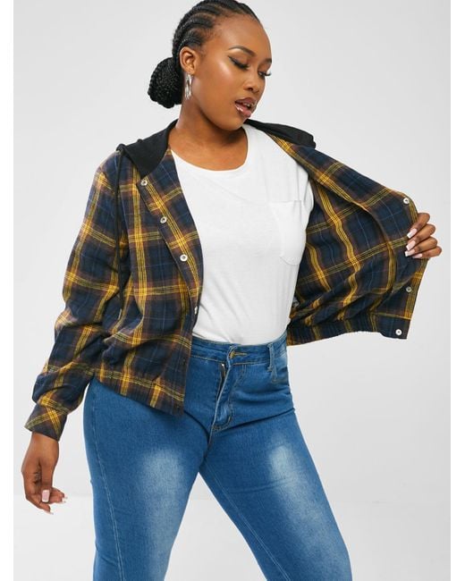 flannel snap jacket