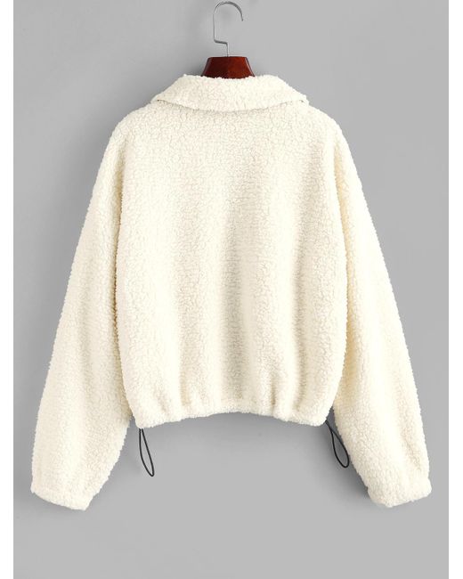 Zaful teddy coat store
