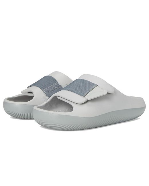 CROCSTM Gray Mellow Luxe Recovery Slide Shoes 9