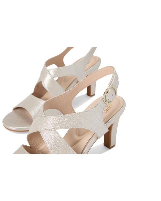 Söfft White Jolene Sandals 8.5 M (B) Leather/Suede