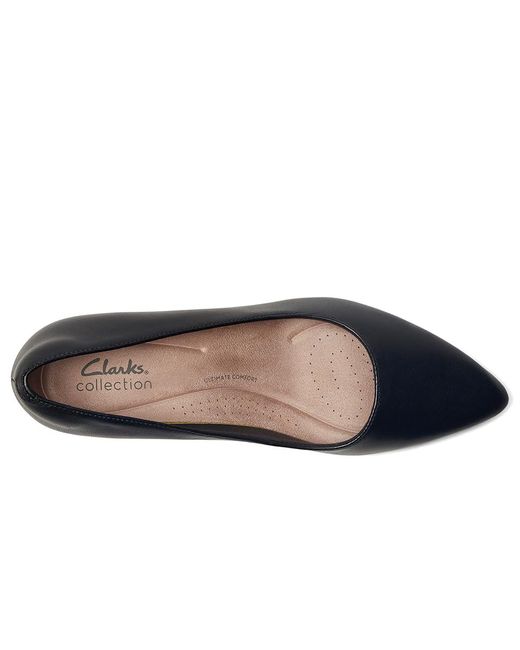 Clarks Black Kepley Vine High Heels 6.5 B