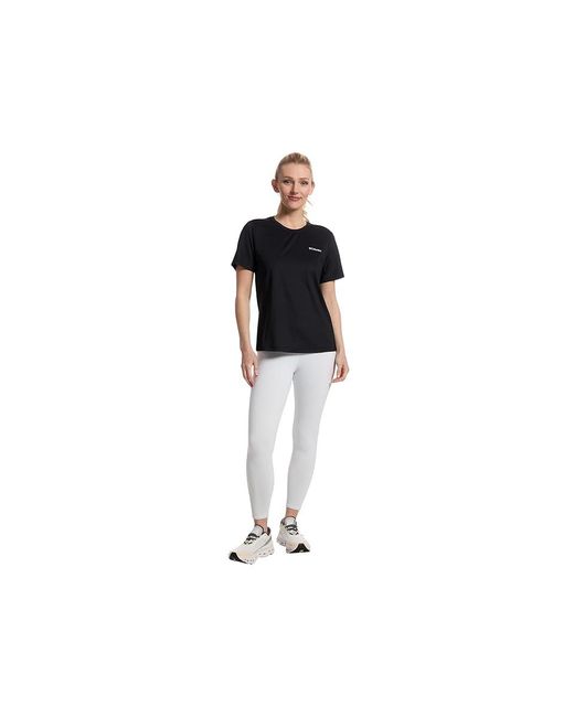 Columbia Black Wild Springstm Short Sleeve Clothing, Elastane/Polyester