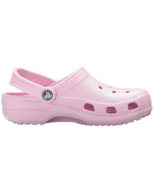 CROCSTM Pink Classic Clog Clog Shoes 9