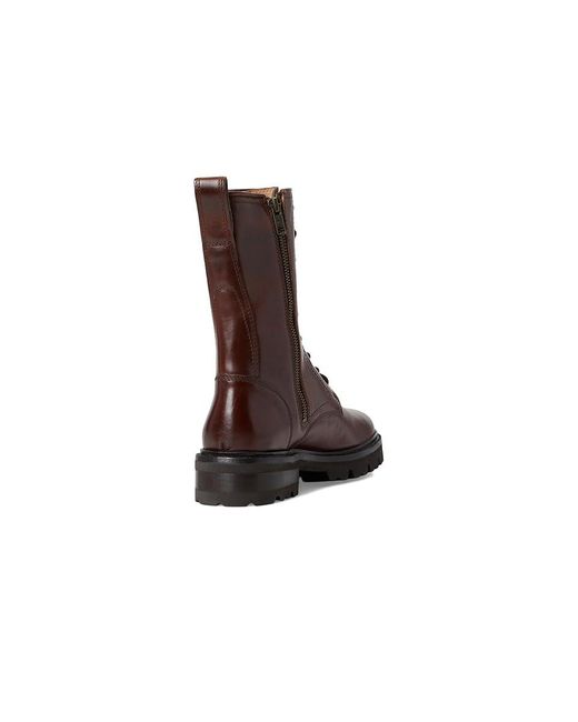 Frye Black Olivia Combat Boots 7 B