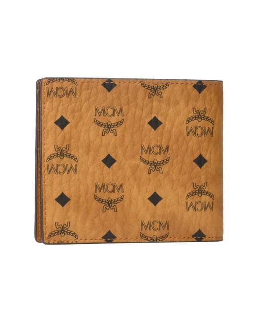 mcm men long wallet