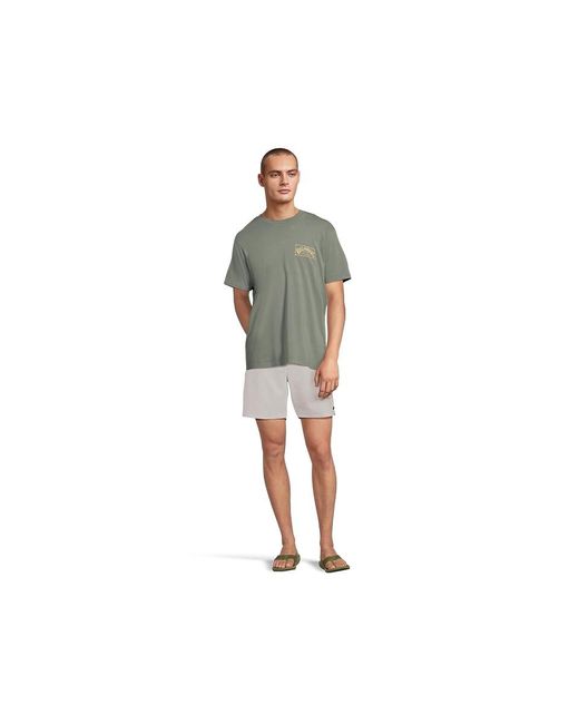 Billabong Black Surftrek Perf Elastic Hybrid Shorts, Elastane/Nylon/Polyamide for men