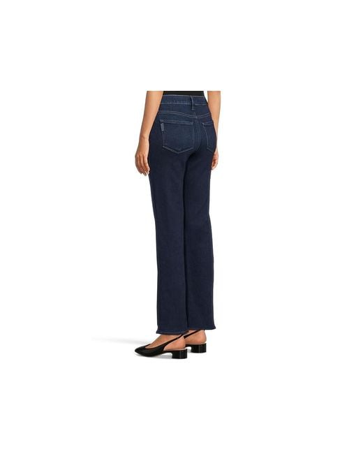 PAIGE Black Hr Laurel Canyon 32 With Reversed Seamed Beltloops