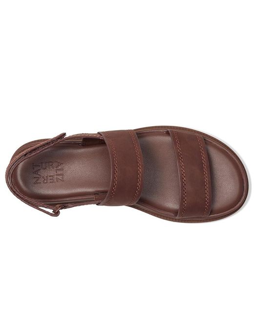 Naturalizer Brown Attract Wedge Shoes 7.5 W (C) Synthetic