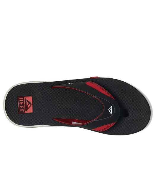 Reef Black Fanning Pregame Sandals/ 11 D for men