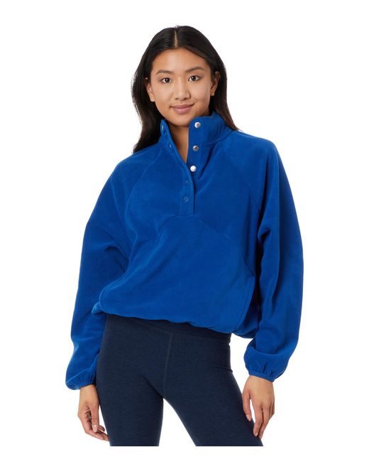 Beyond Yoga Blue Tranquility Pullover