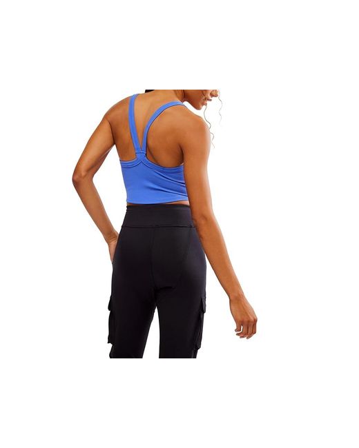 Fp Movement Blue All Clear Cami Solid (Electric Cobalt) Clothing