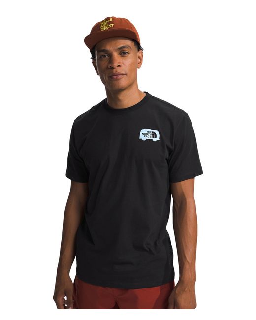The North Face Black Short Sleeve Brand Proud Tee for men