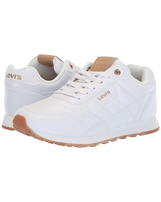 Levi's White Tessa-ul Sneakers Shoes for men